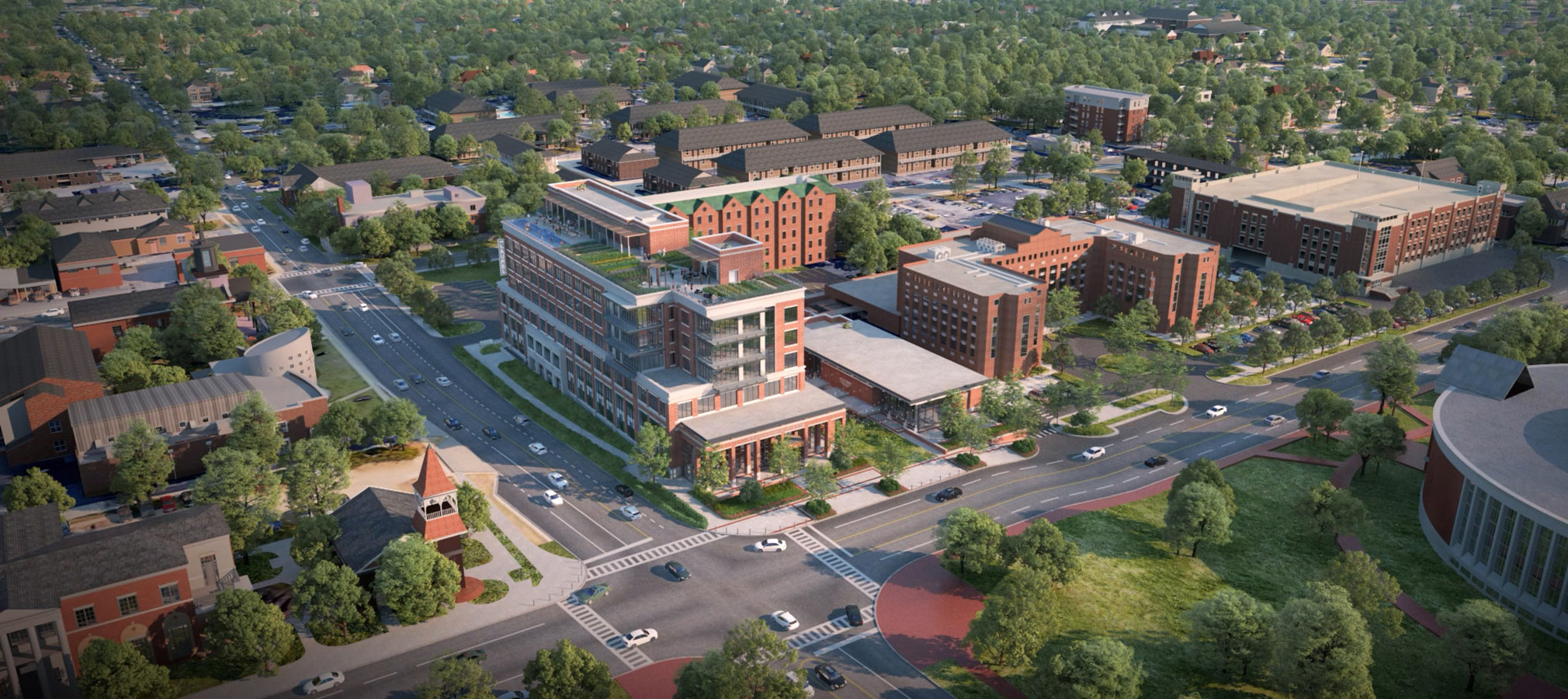 Rendering of the new Rane Culinary Science Center.