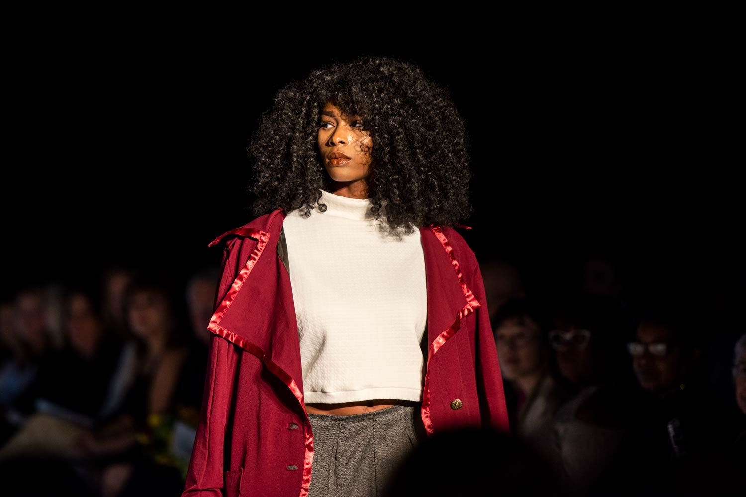 Photo from backstage of 2019 Fashion Event.