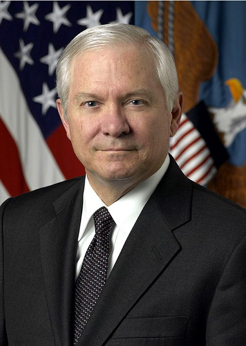 Headshot of Robert M. Gates