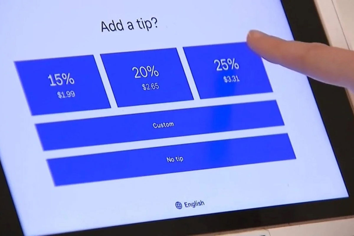 tipping screen